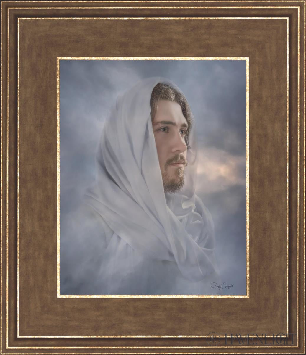 Eternal Christ Open Edition Print / 8 X 10 Gold 12 3/4 14 Art