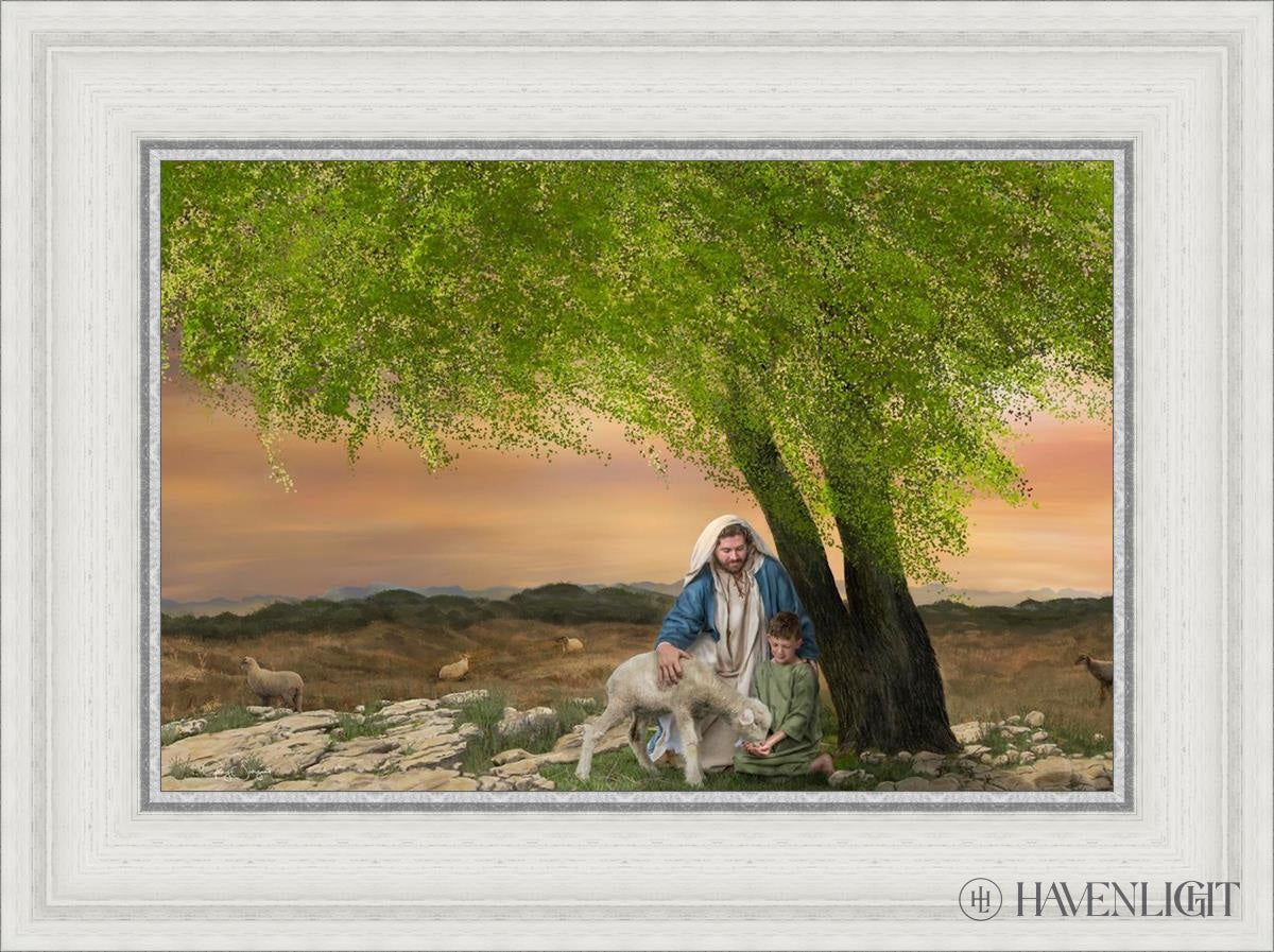 Feed My Lambs Open Edition Canvas / 18 X 12 White 23 3/4 17 Art