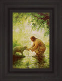 Gentle Shepherd Open Edition Canvas / 12 X 18 Brown 19 3/4 25 Art