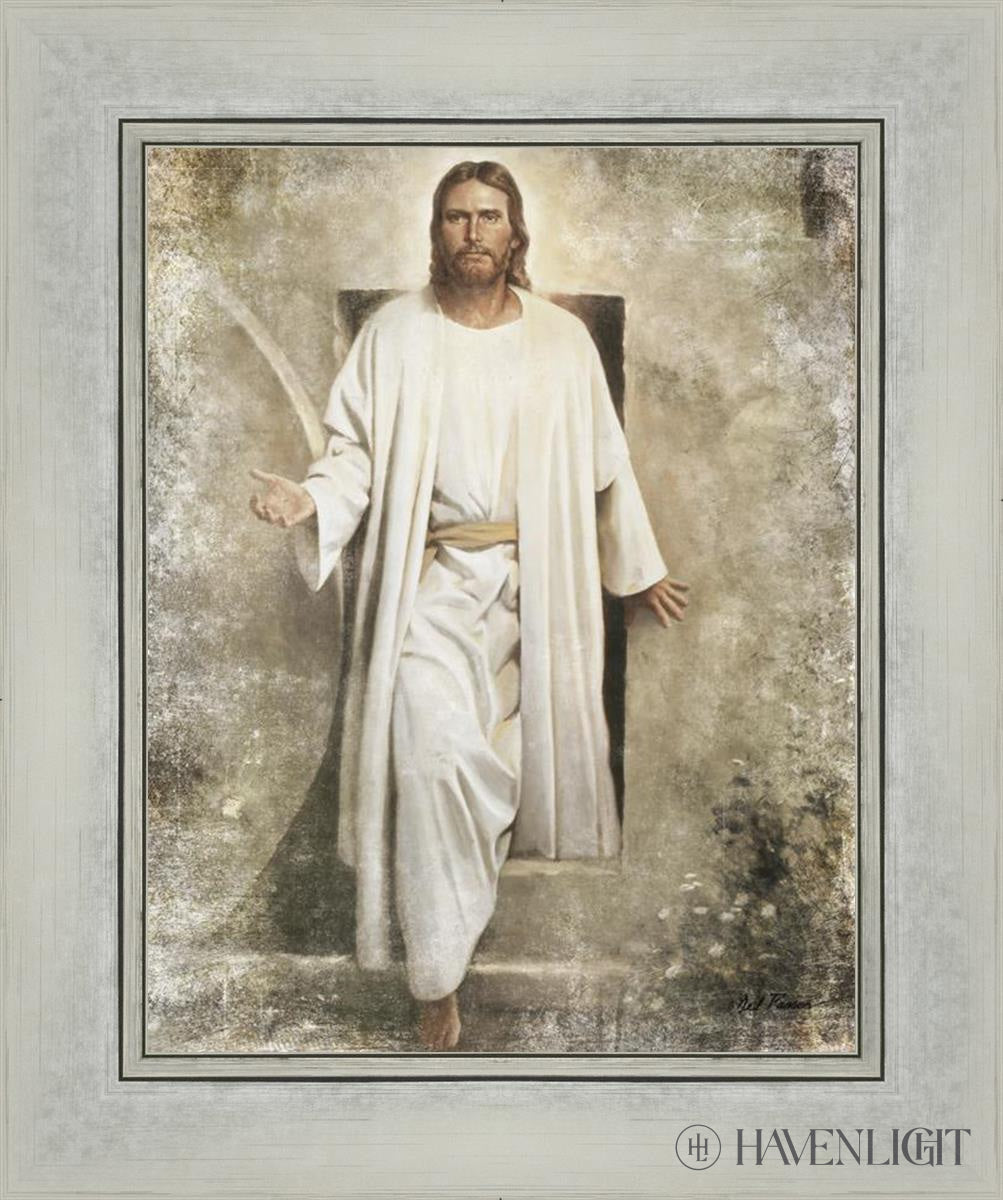 He Is Risen Vintage Art
