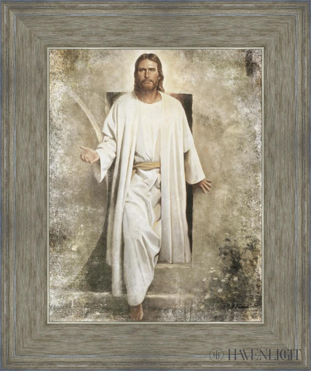 He Is Risen Vintage Art