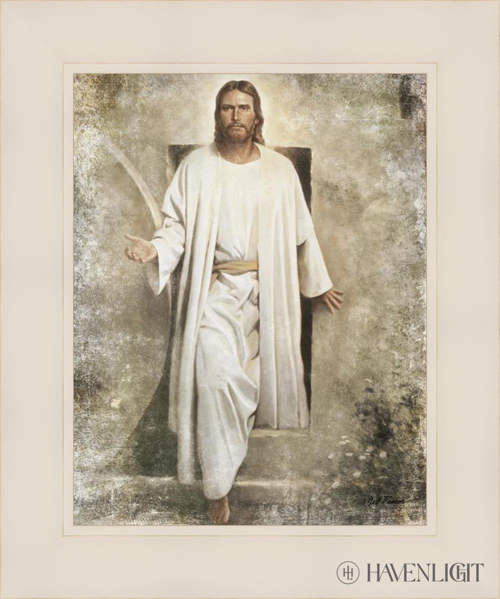 He Is Risen Vintage Art