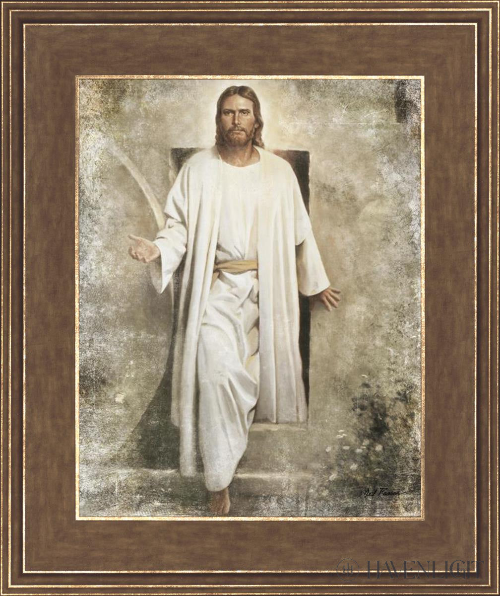 He Is Risen Vintage Art