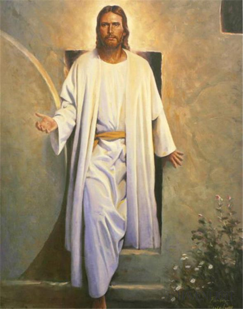 He Is Risen Vintage Open Edition Print / 11 X 14 Only Art