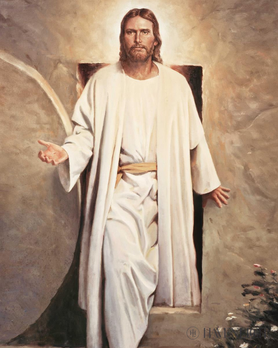 He Is Risen Vintage Open Edition Print / 8 X 10 Only Art