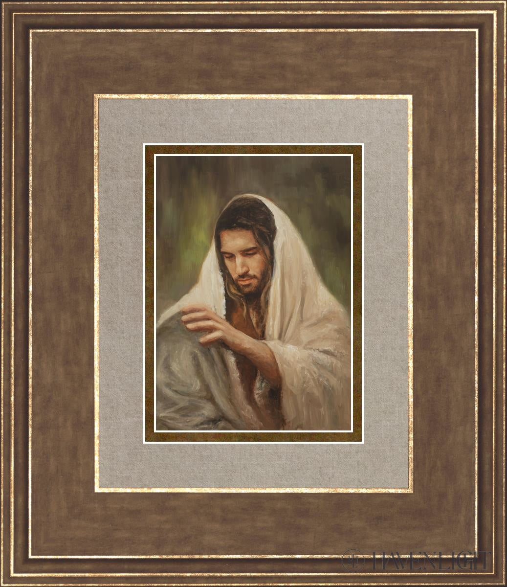 Healing Open Edition Print / 5 X 7 Gold 12 3/4 14 Art