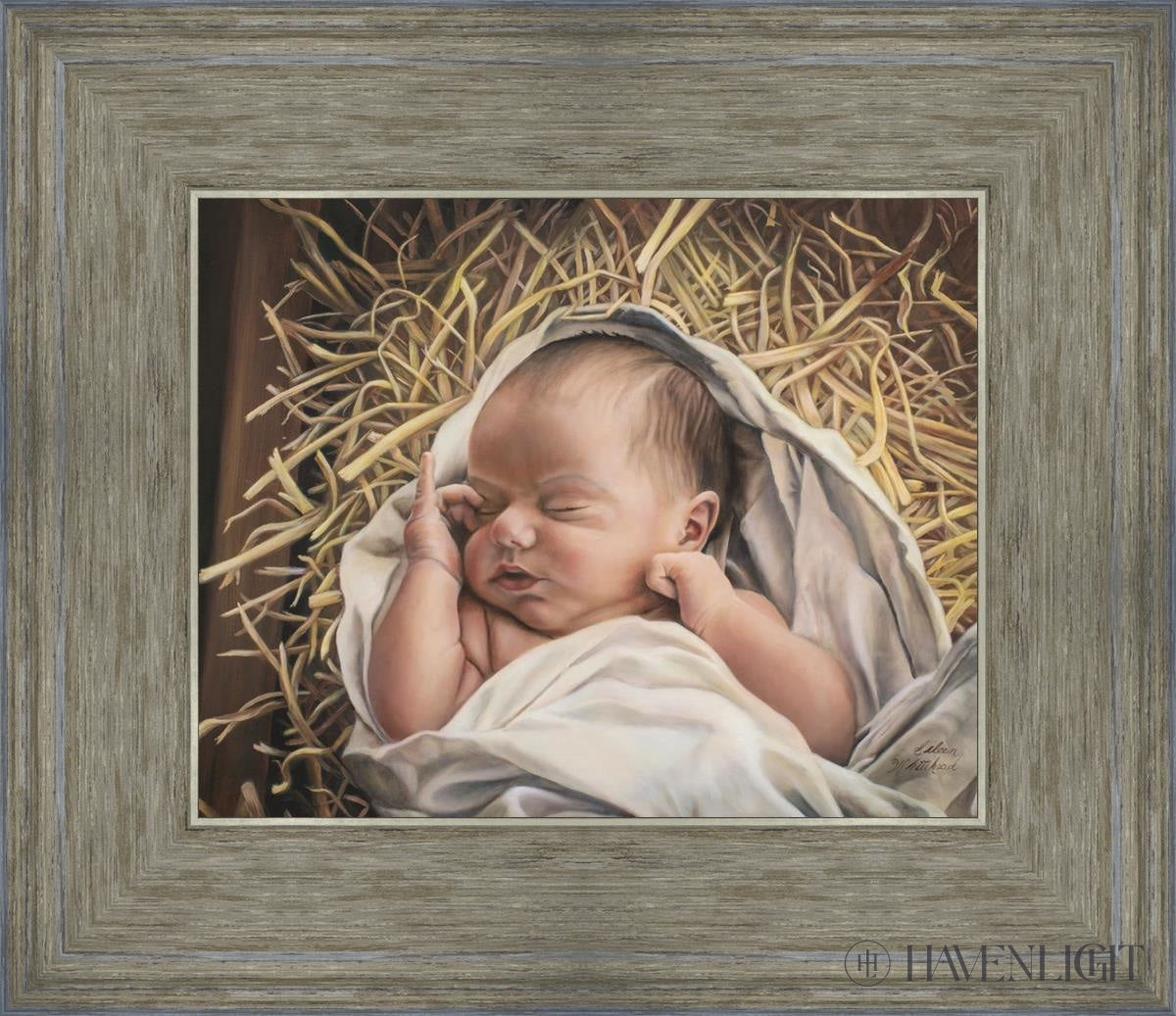 Heavenly Peace Open Edition Print / 10 X 8 Gray 14 3/4 12 Art