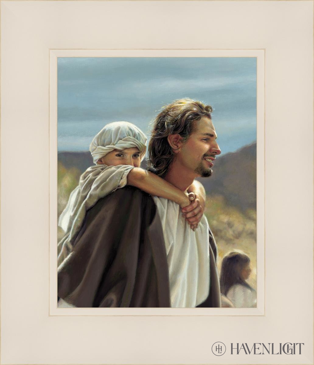 Hold On Tight Open Edition Print / 8 X 10 White 12 1/4 14 Art