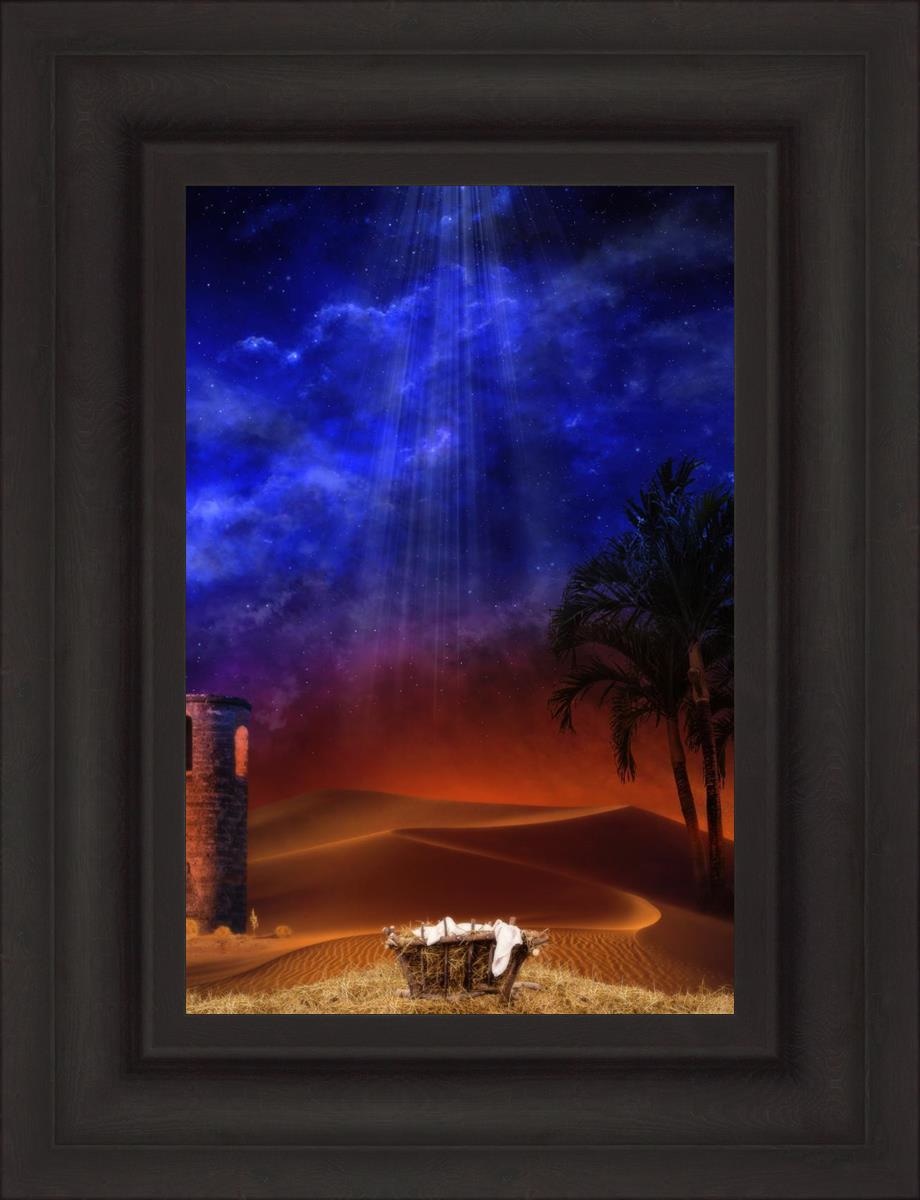 Holy Night Open Edition Canvas / 12 X 18 Brown 19 3/4 25 Art