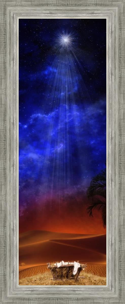 Holy Night Open Edition Canvas / 12 X 36 Silver 16 3/4 40 Art