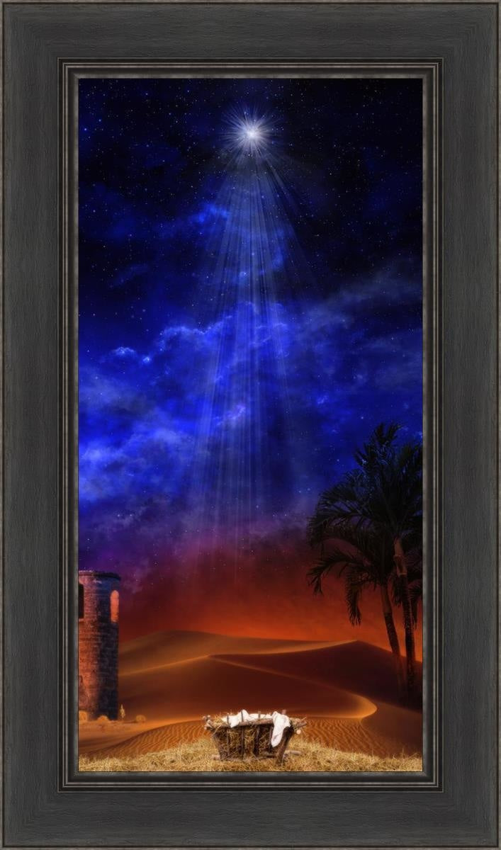 Holy Night Open Edition Canvas / 15 X 30 Black 21 1/2 36 Art