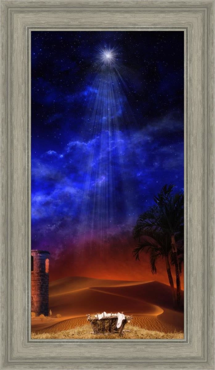 Holy Night Open Edition Canvas / 15 X 30 Gray 20 3/4 35 Art
