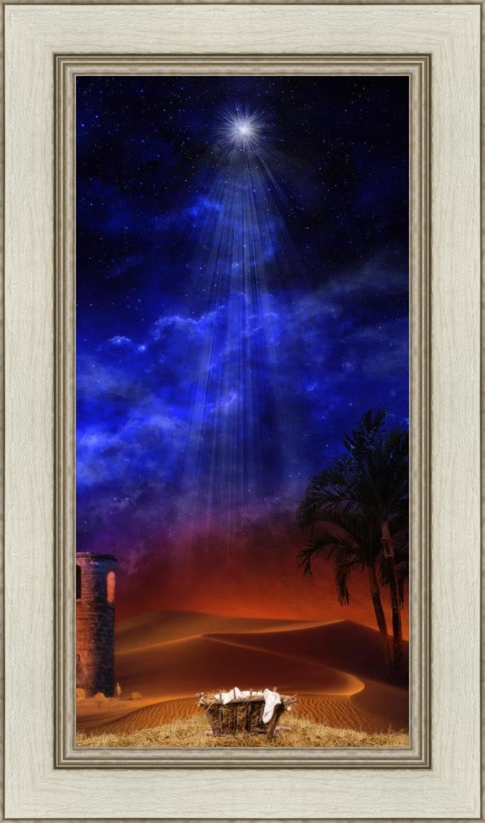 Holy Night Open Edition Canvas / 15 X 30 Ivory 21 1/2 36 Art