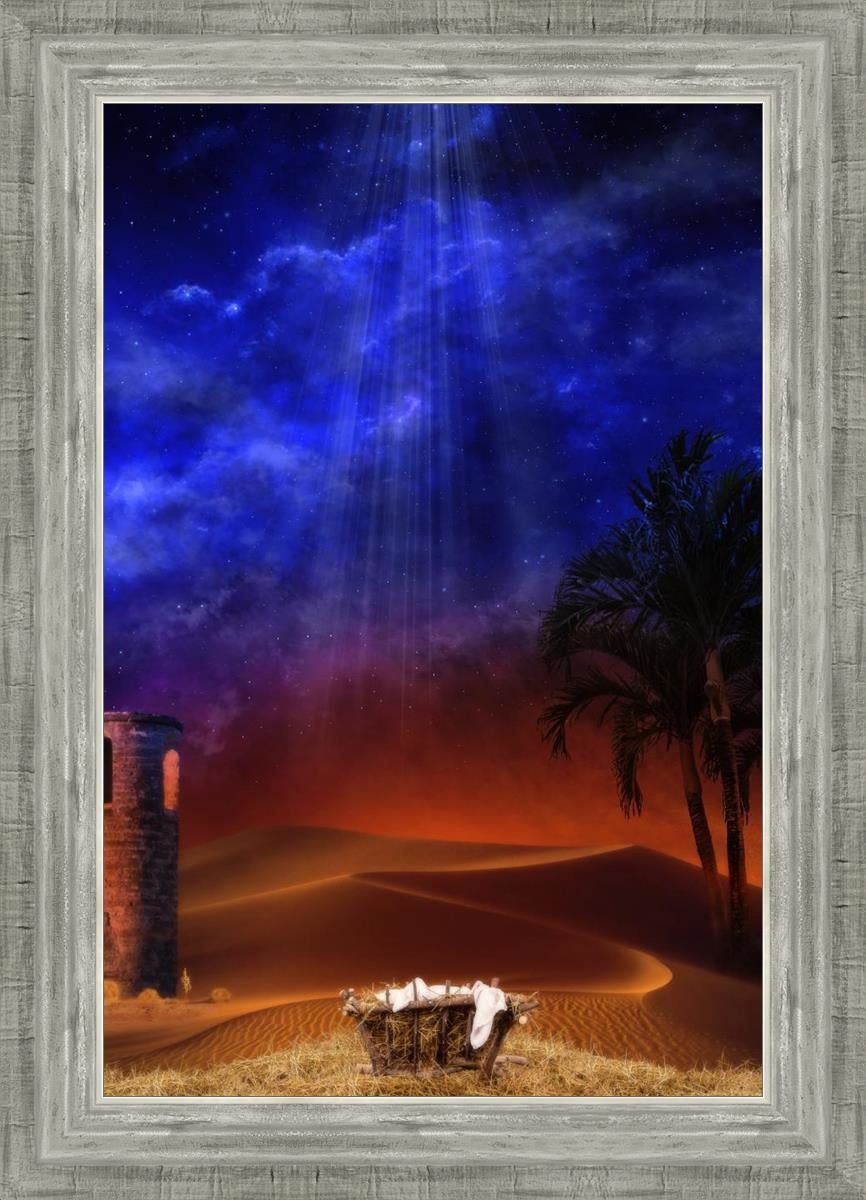 Holy Night Open Edition Canvas / 16 X 24 Silver 20 3/4 28 Art