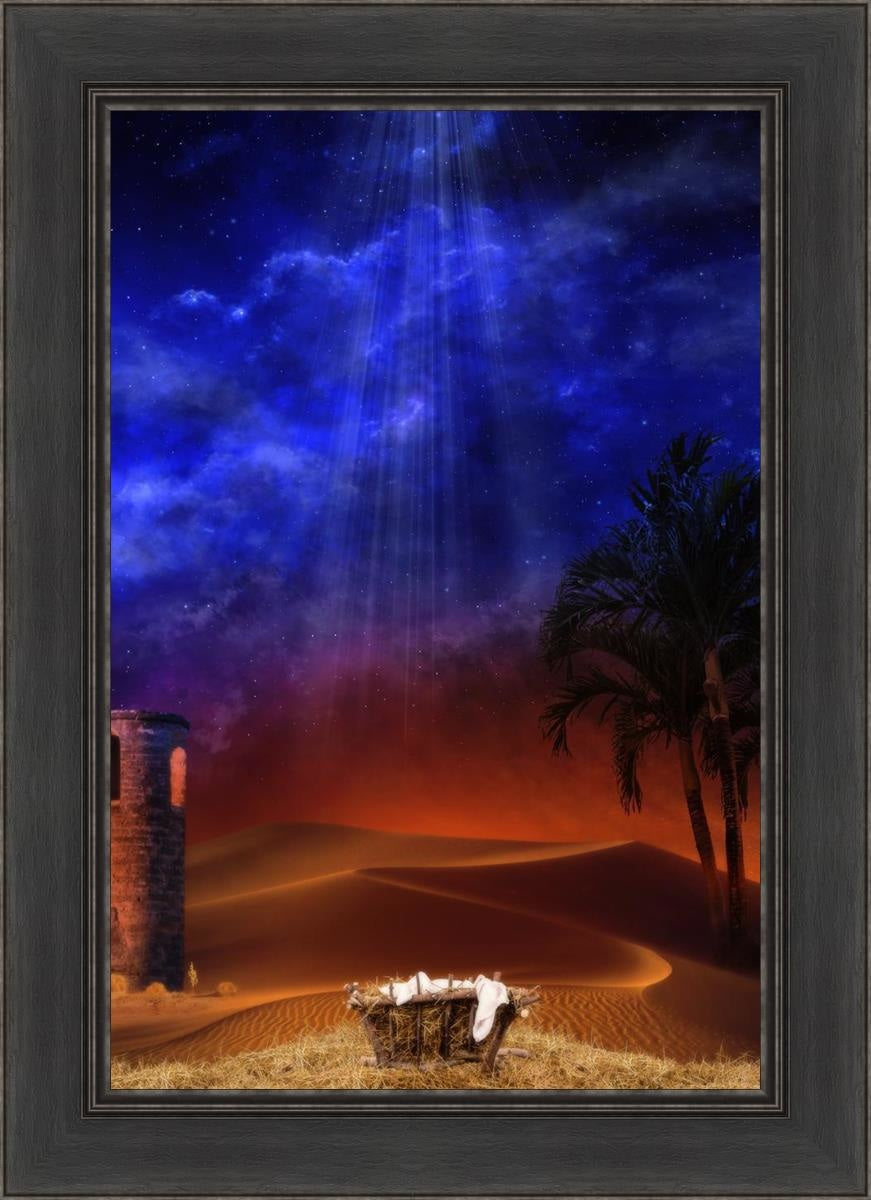 Holy Night Open Edition Canvas / 20 X 30 Black 26 1/2 36 Art