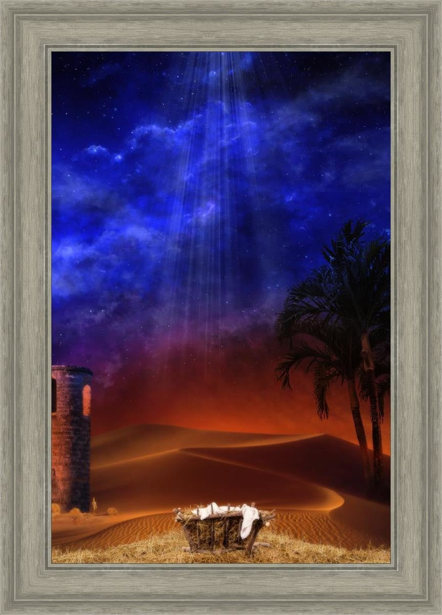Holy Night Open Edition Canvas / 20 X 30 Gray 25 3/4 35 Art