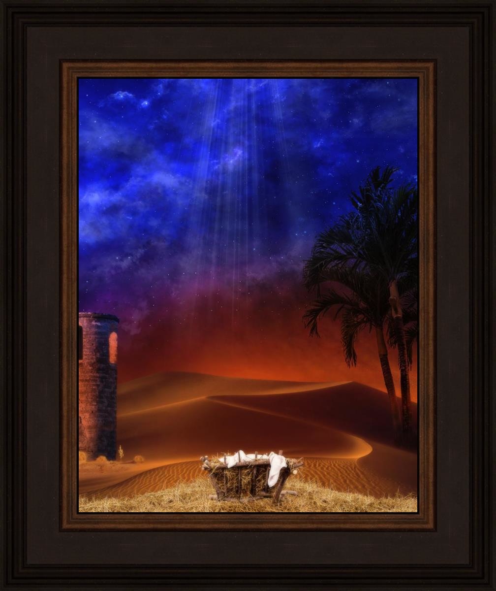 Holy Night Open Edition Print / 11 X 14 Brown 15 3/4 18 Art