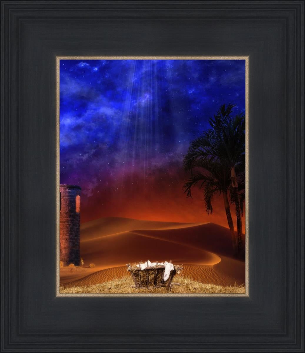 Holy Night Open Edition Print / 8 X 10 Black 12 3/4 14 Art
