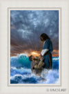 Man Of Faith Open Edition Canvas / 24 X 36 White 33 3/4 45 Art