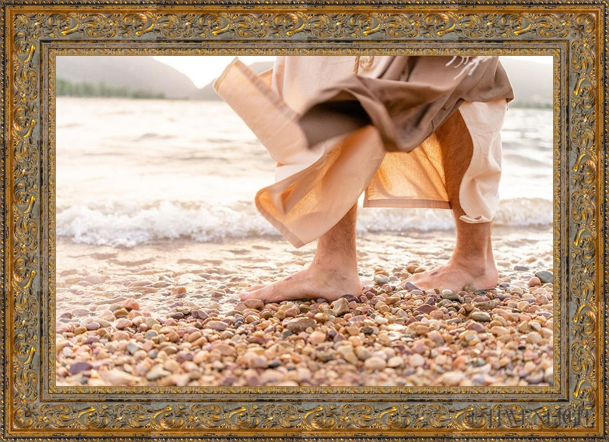 Miracles Open Edition Canvas / 36 X 24 Gold 43 3/4 31 Art