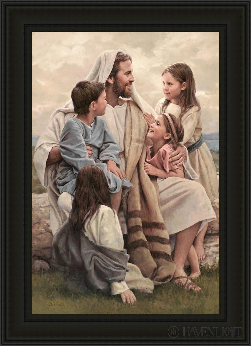Perfect Love Open Edition Canvas / 24 X 36 Black 31 3/4 43 Art
