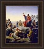 Sermon On The Mount Open Edition Canvas / 24 X 28 Frame A 36 3/4 32 Art