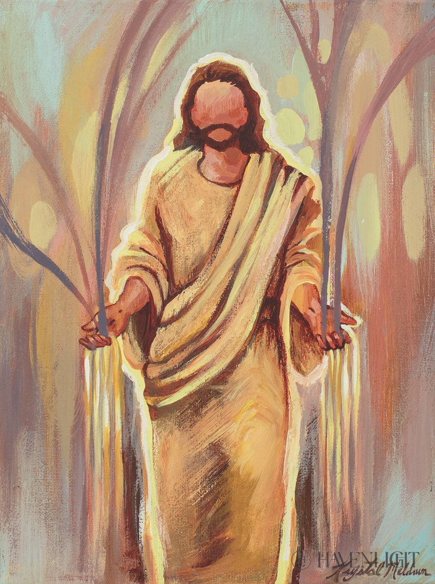 Sorrow Turned To Gold Open Edition Canvas / 21 3/4 X 29 1/4 Rolled In Tube Art