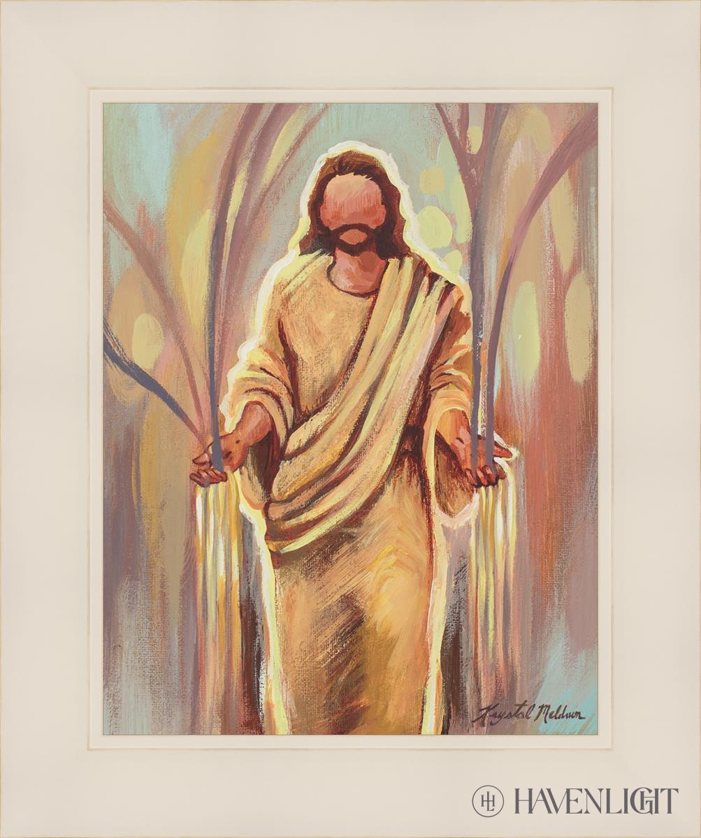 Sorrow Turned To Gold Open Edition Print / 11 X 14 White 15 1/4 18 Art