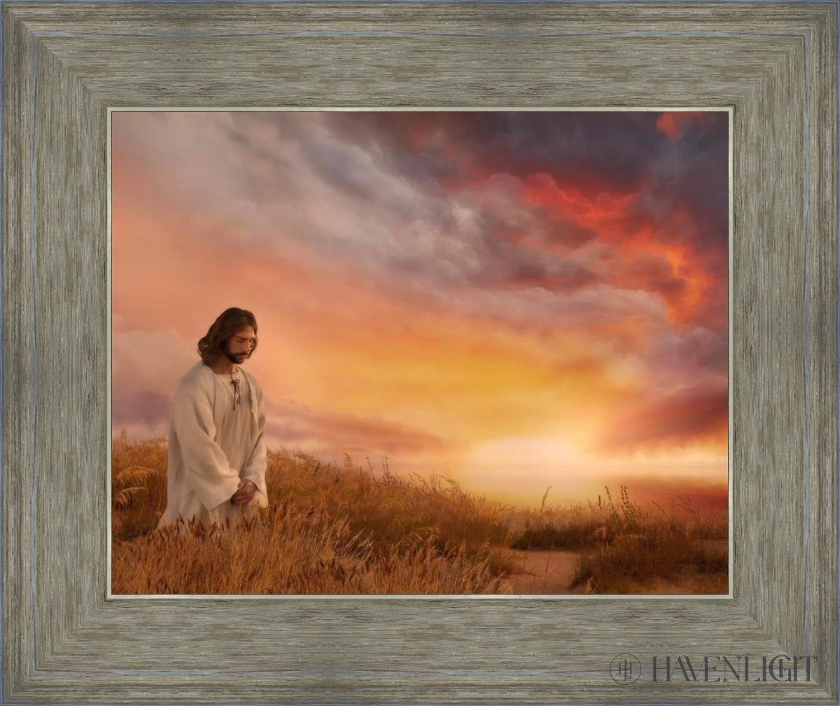 Stay With Me Open Edition Print / 14 X 11 Gray 18 3/4 15 Art