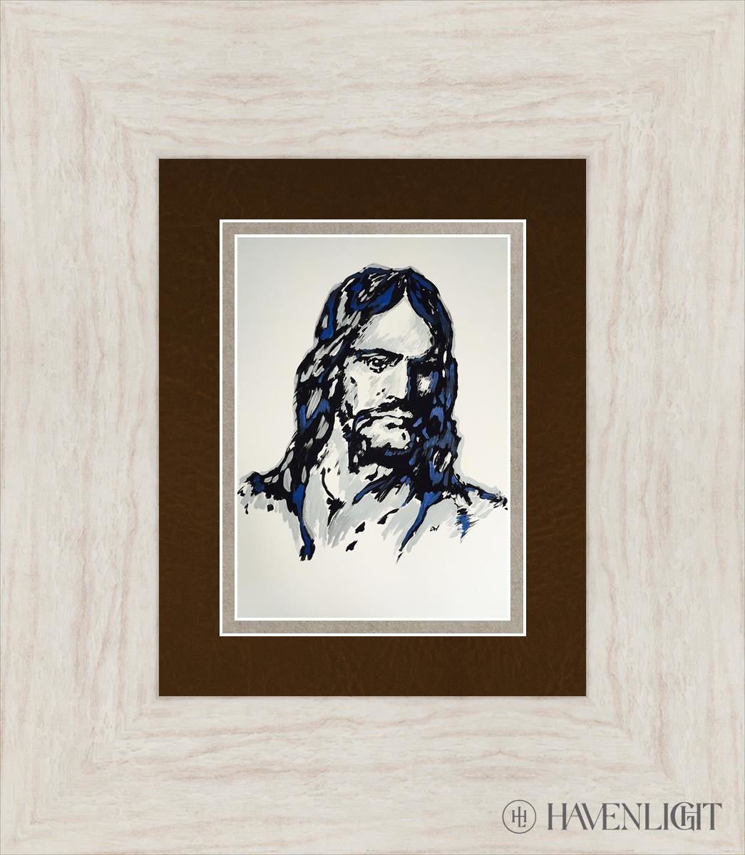 The Christ Open Edition Print / 5 X 7 Ivory 13 1/2 15 Art