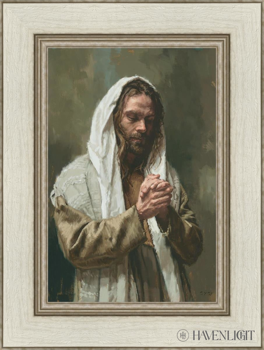 The Lords Prayer Open Edition Canvas / 12 X 18 Ivory 1/2 24 Art