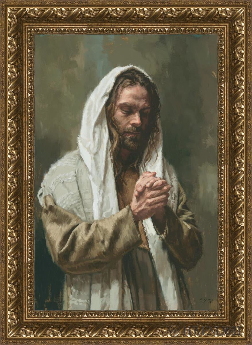 The Lords Prayer Open Edition Canvas / 16 X 24 Gold 21 3/4 29 Art