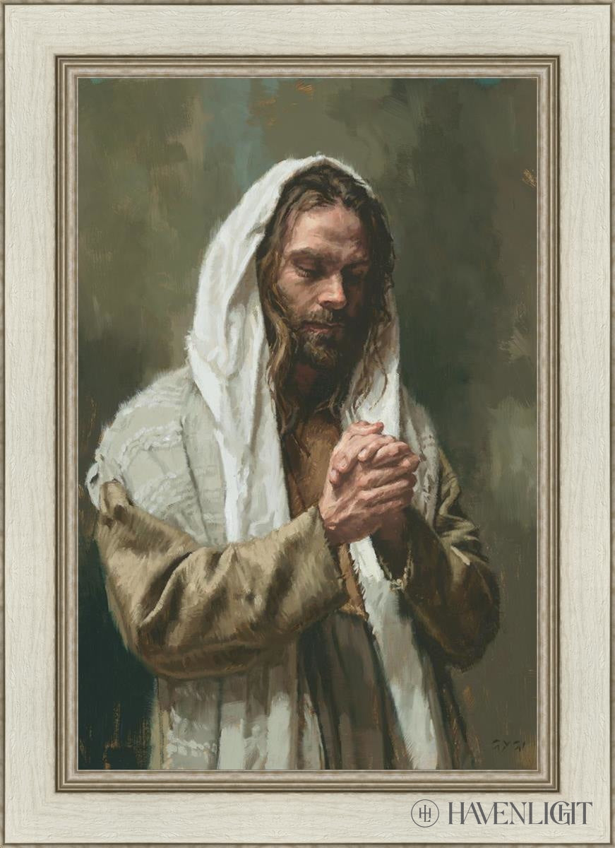 The Lords Prayer Open Edition Canvas / 20 X 30 Ivory 26 1/2 36 Art