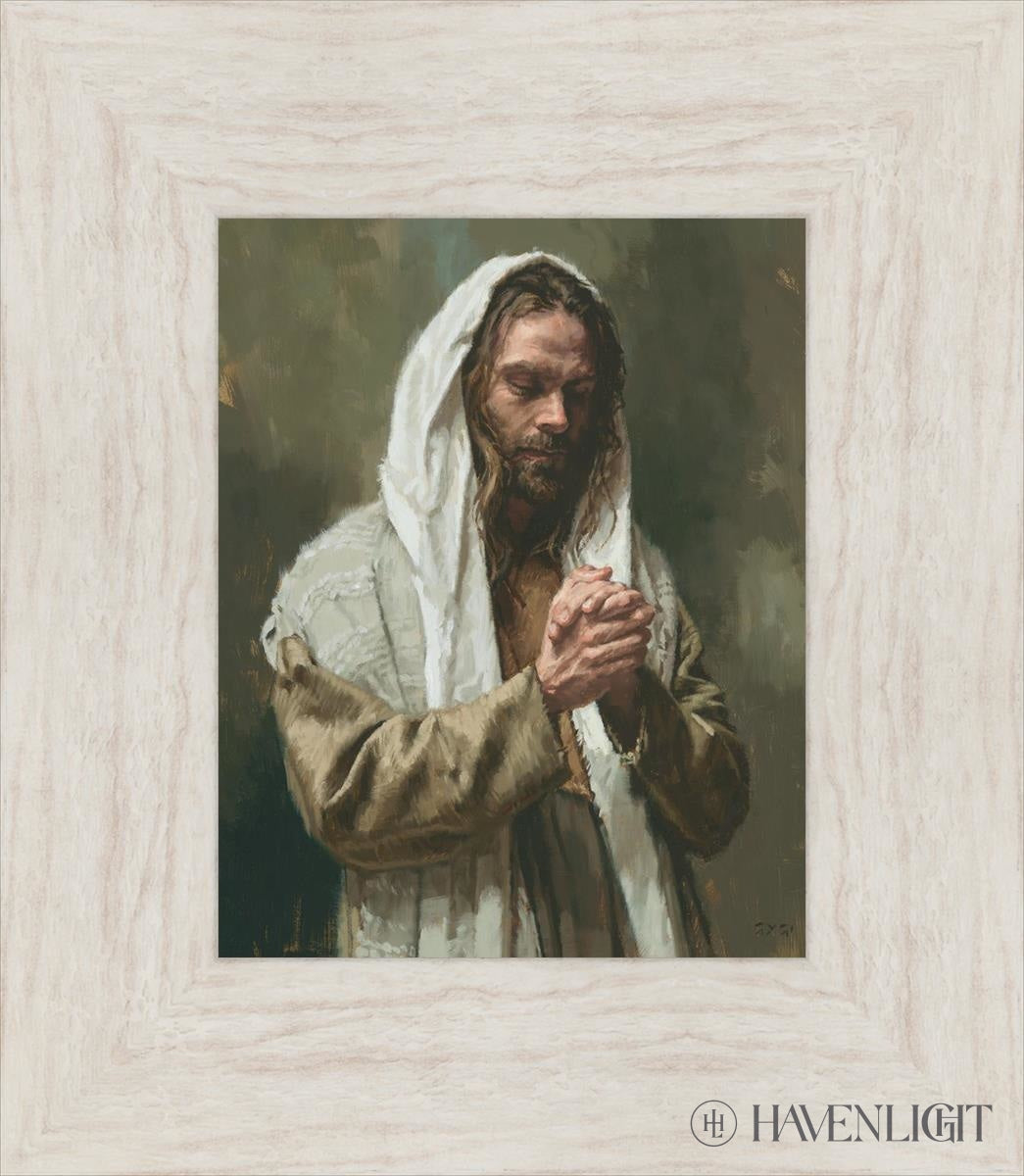 The Lords Prayer Open Edition Print / 8 X 10 Ivory 13 1/2 15 Art