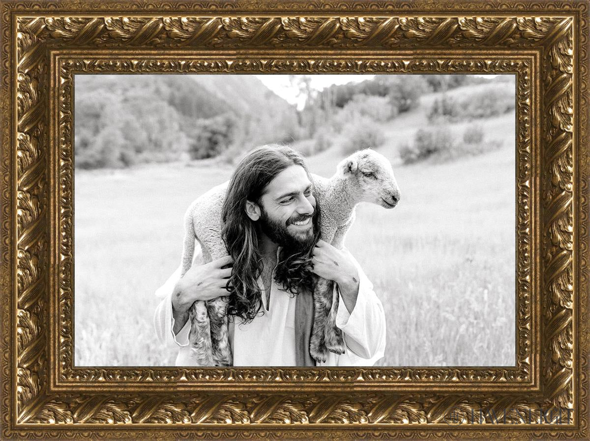 The Shepherd Open Edition Canvas / 18 X 12 Gold 23 3/4 17 Art