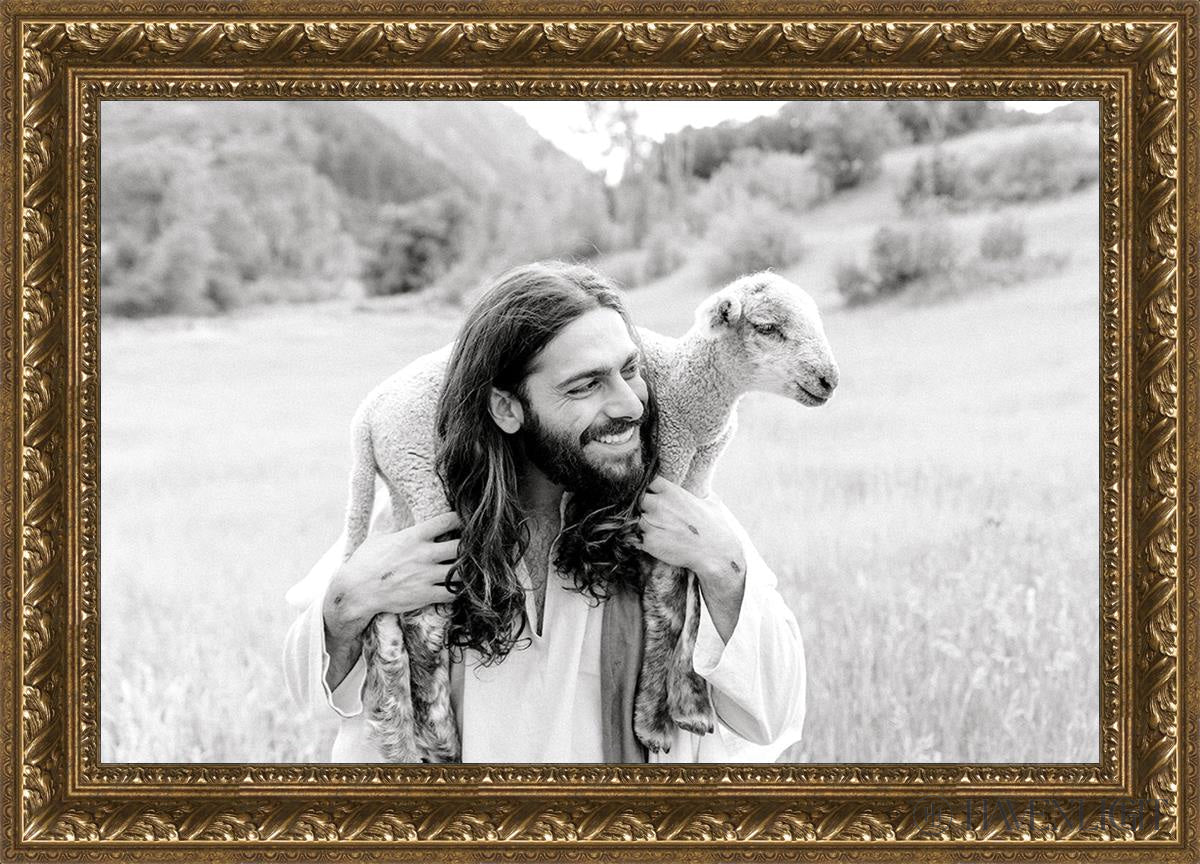 The Shepherd Open Edition Canvas / 30 X 20 Gold 35 3/4 25 Art