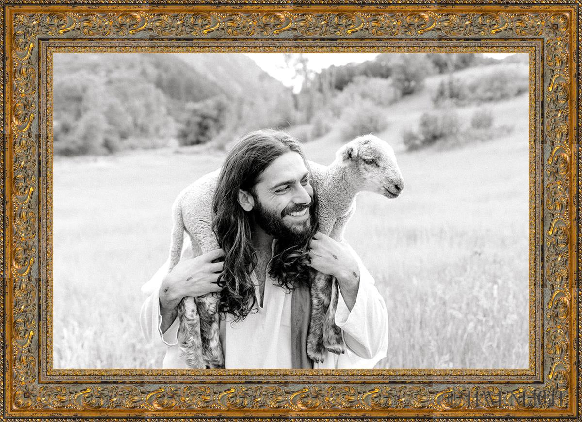 The Shepherd Open Edition Canvas / 36 X 24 Gold 43 3/4 31 Art