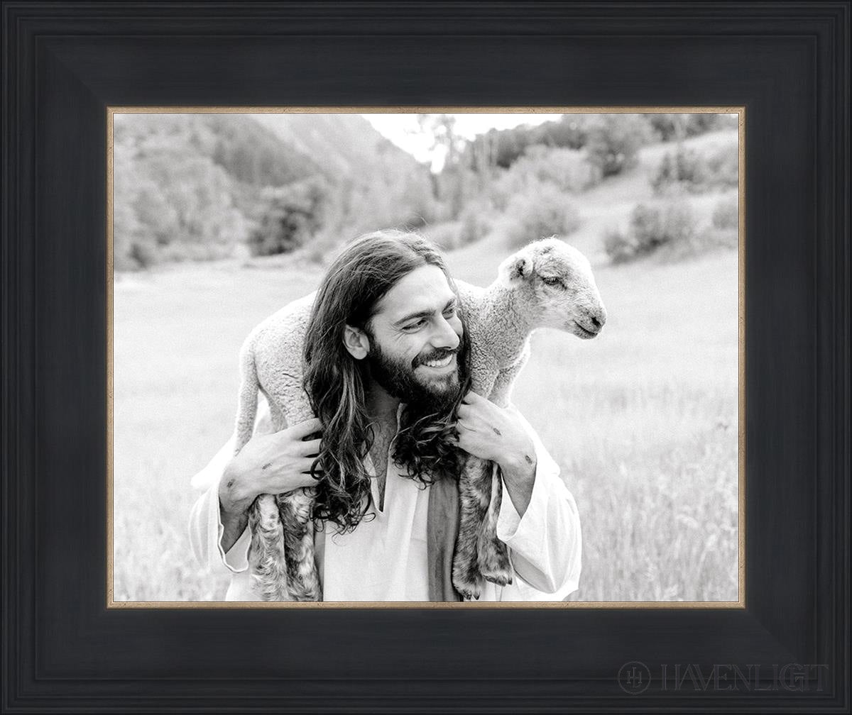 The Shepherd Open Edition Print / 14 X 11 Black 18 3/4 15 Art