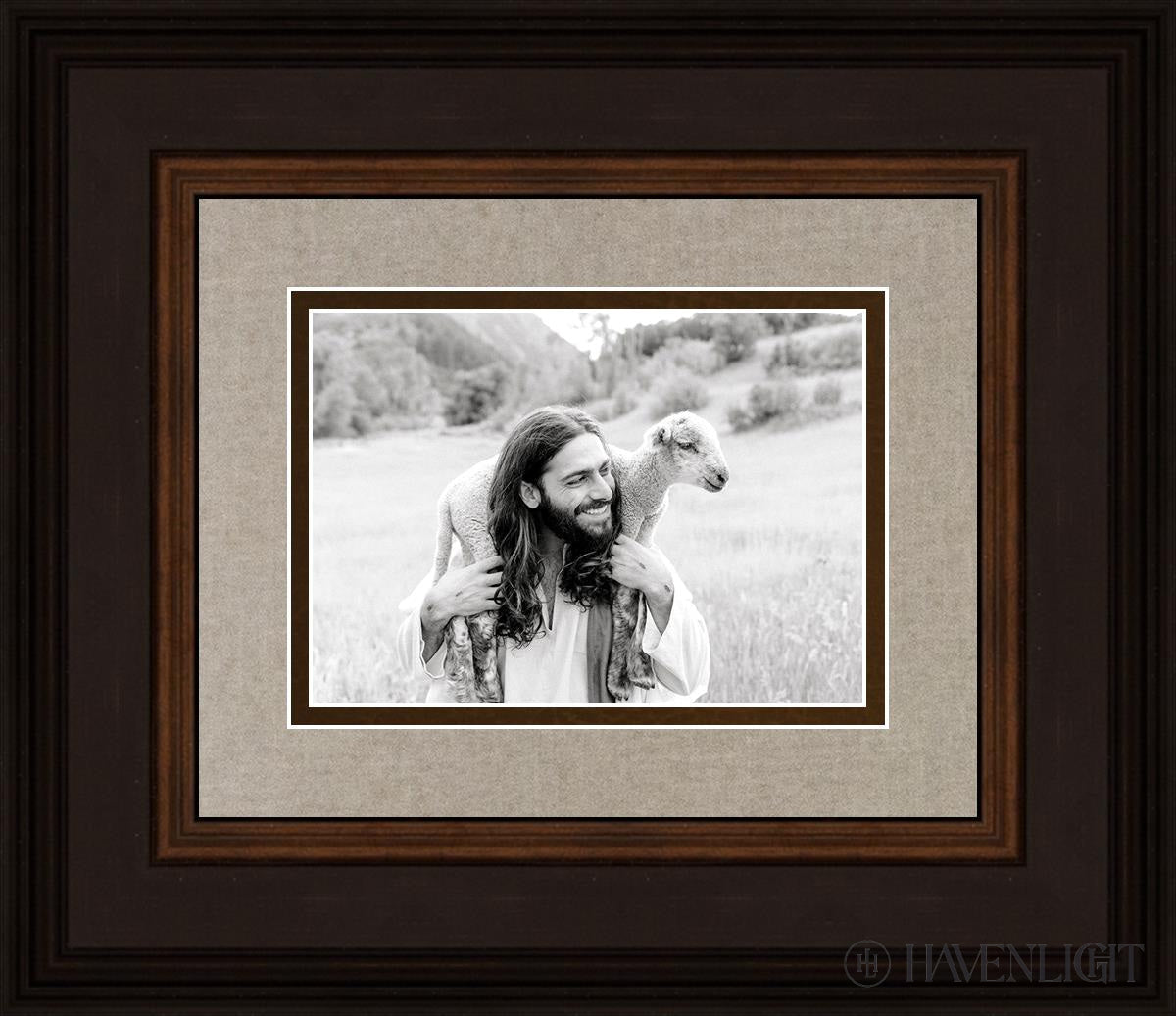 The Shepherd Open Edition Print / 7 X 5 Brown 14 3/4 12 Art