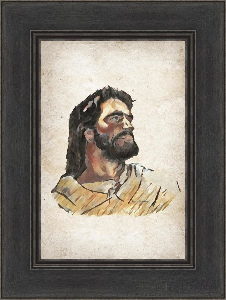 The Strength Of Christ Open Edition Canvas / 12 X 18 Black 1/2 24 Art
