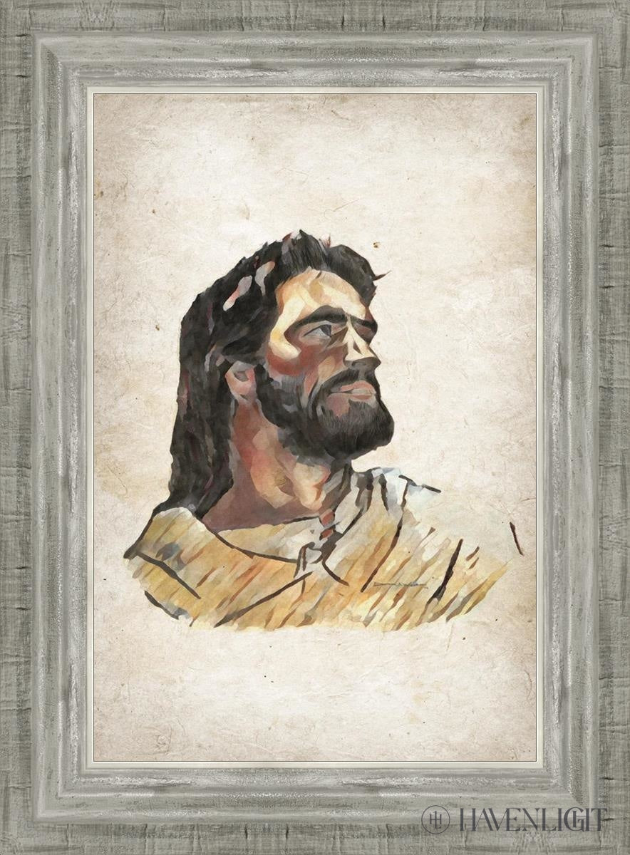 The Strength Of Christ Open Edition Canvas / 12 X 18 Silver 16 3/4 22 Art
