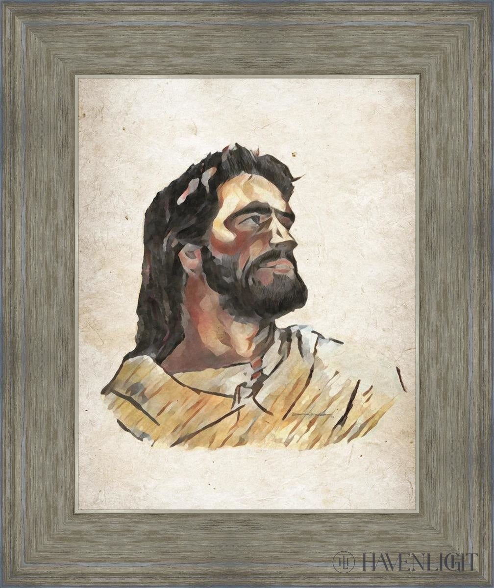 The Strength Of Christ Open Edition Print / 11 X 14 Gray 15 3/4 18 Art