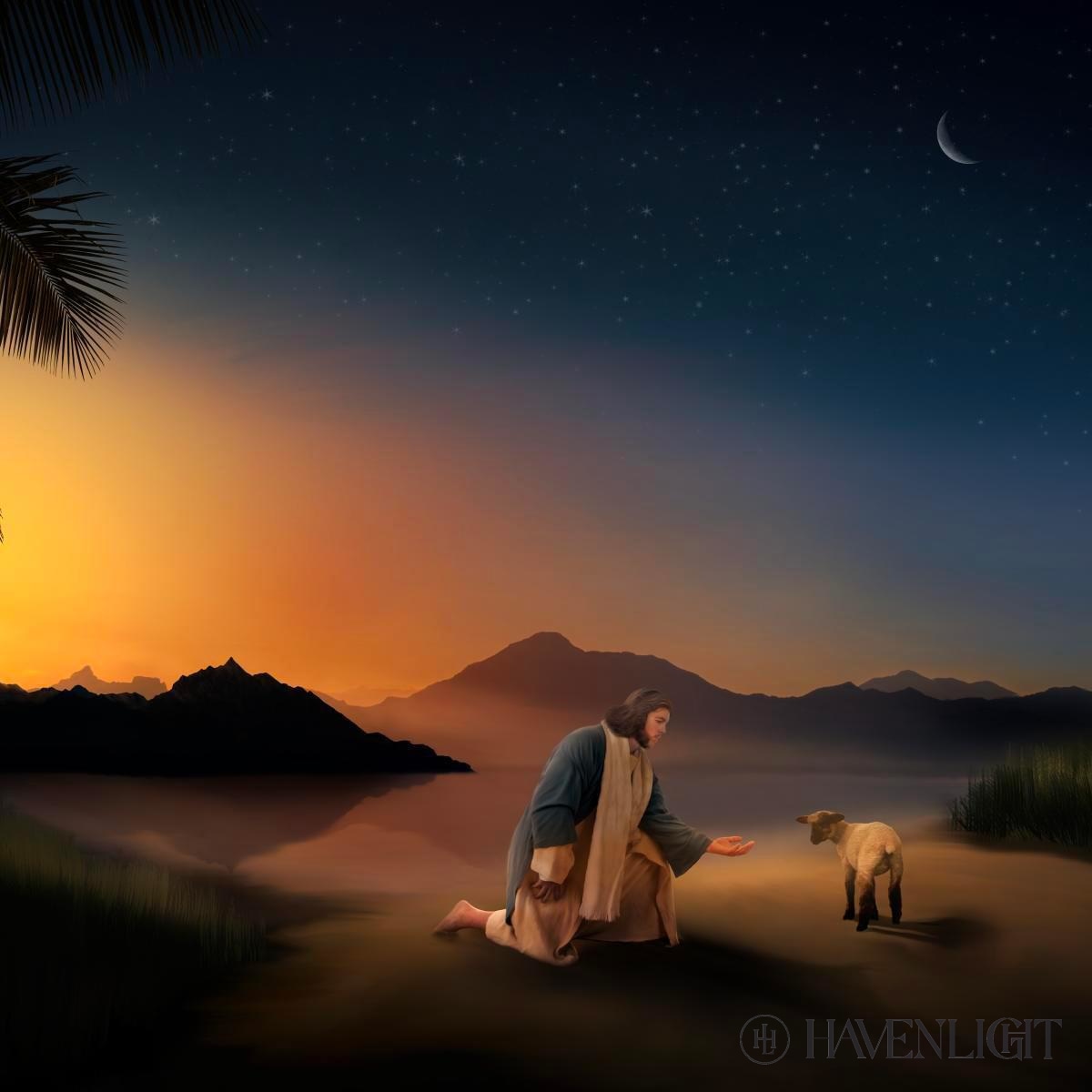 Time With The Lamb Open Edition Print / 12 X Only Art