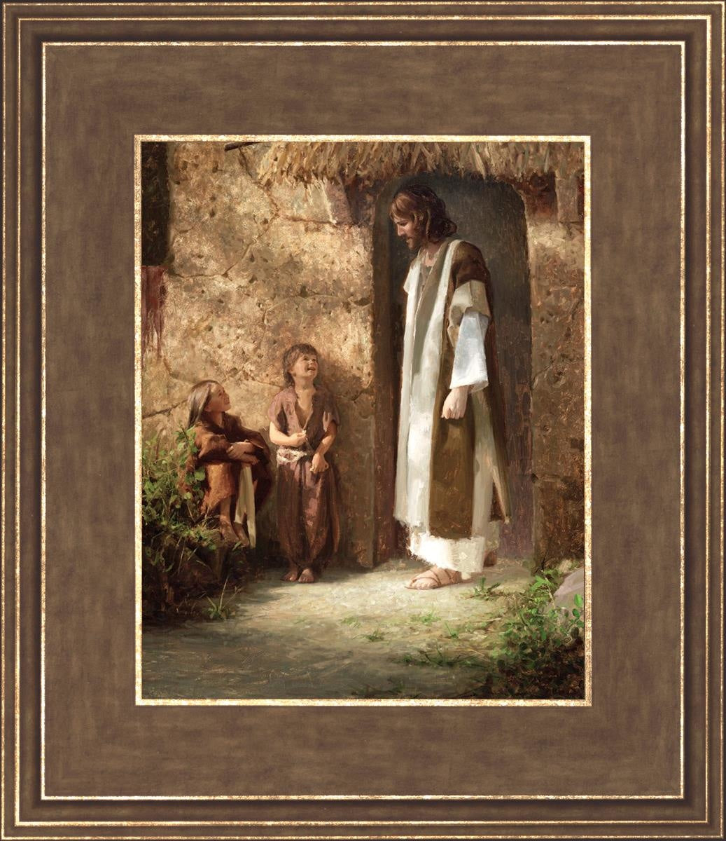 True Disciples Open Edition Print / 8 X 10 Gold 12 3/4 14 Art