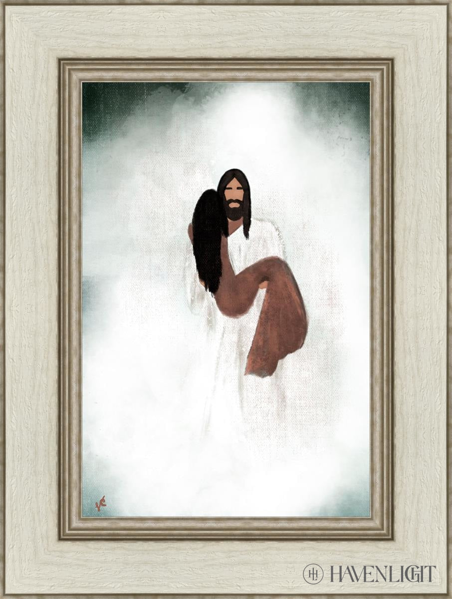 Walk You Through The Storm Open Edition Canvas / 12 X 18 Ivory 1/2 24 Art