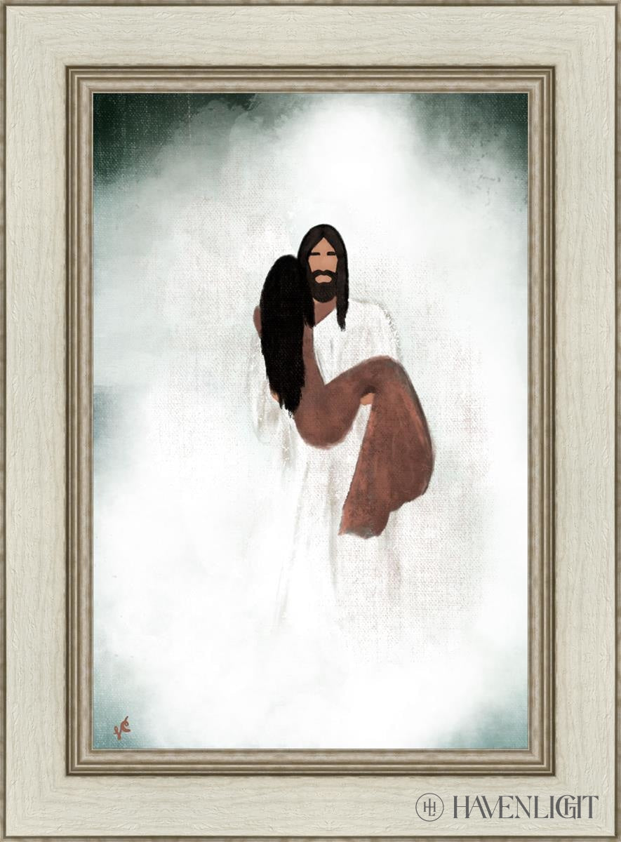Walk You Through The Storm Open Edition Canvas / 16 X 24 Ivory 22 1/2 30 Art