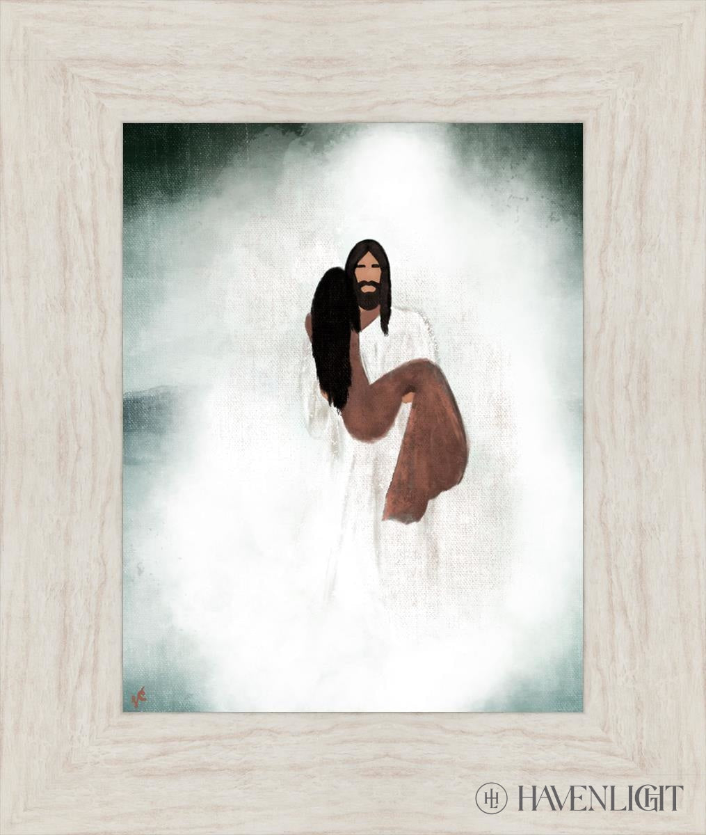 Walk You Through The Storm Open Edition Print / 11 X 14 Ivory 16 1/2 19 Art