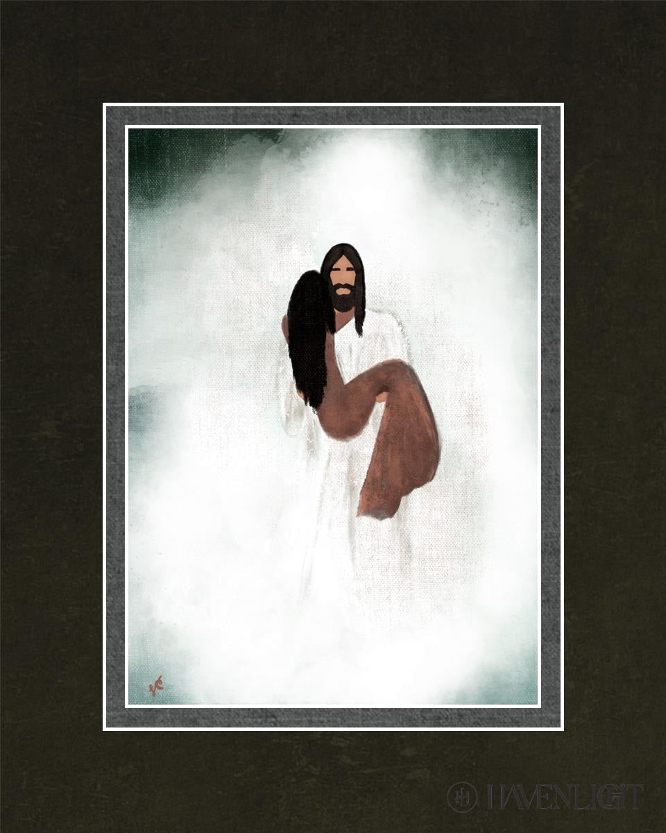 Walk You Through The Storm Open Edition Print / 5 X 7 Matted To 8 10 Art