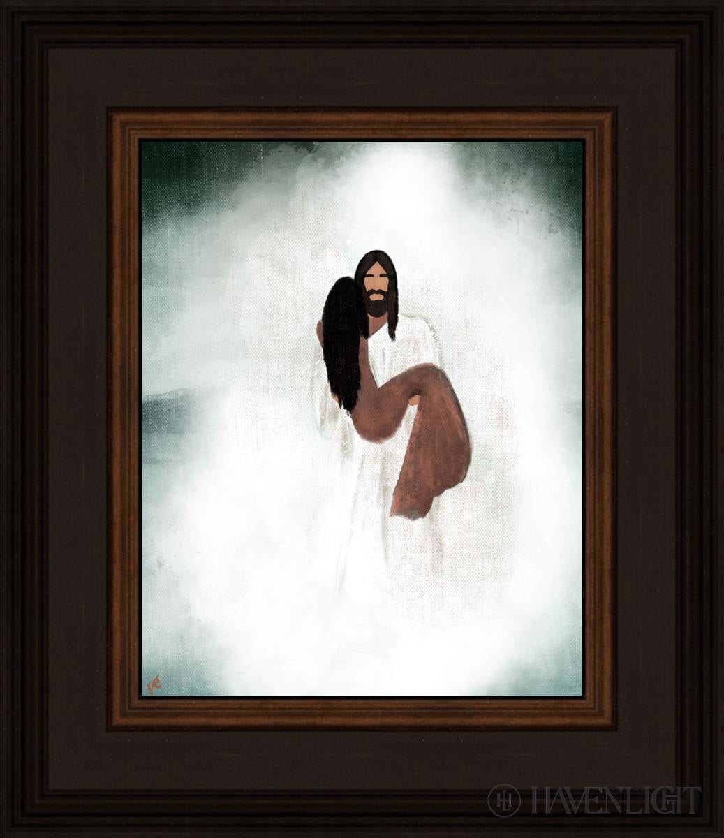 Walk You Through The Storm Open Edition Print / 8 X 10 Brown 12 3/4 14 Art