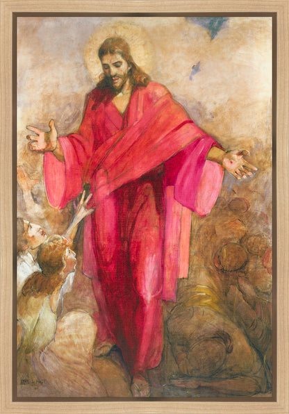 Christ In A Red Robe Gallery Wrap